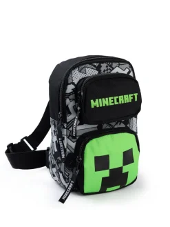 Vanilla Underground Black Minecraft Multicoloured Body Bag^BOY Bags