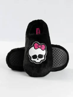 Vanilla Underground Black Monster High Mule Slippers^Women Slippers