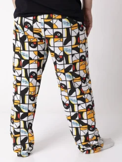 Sale Vanilla Underground Black Pingu Comic Strip Lounge Joggers