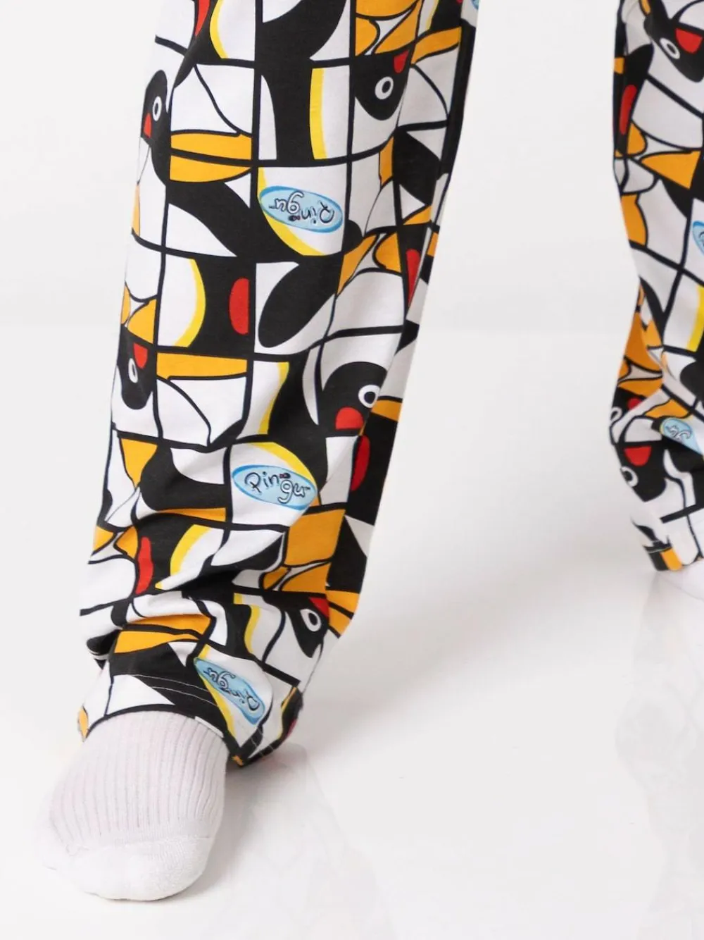 Sale Vanilla Underground Black Pingu Comic Strip Lounge Joggers