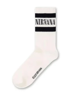 Vanilla Underground Black Mens Nirvana Multicoloured Calf Socks Set of 3^ Socks|Socks