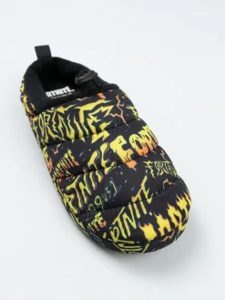 Discount Vanilla Underground Black Fortnite Boys Slippers
