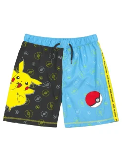 Vanilla Underground Black Pokemon Licensing Swim Shorts^BOY Swimwear
