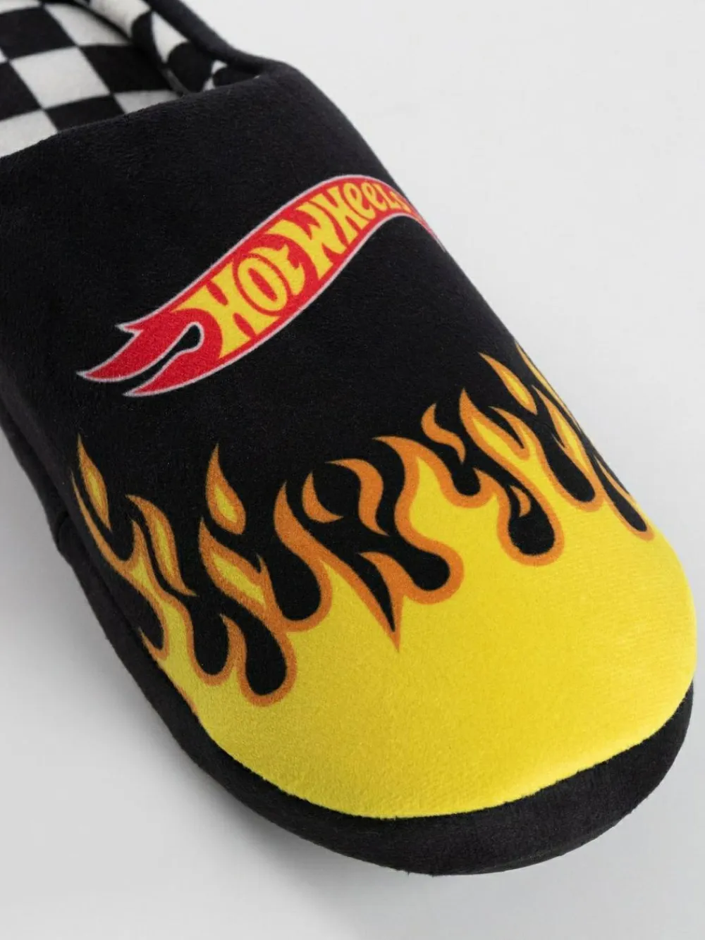 Vanilla Underground Black Hot Wheels Mule Slippers^ Slippers|Slippers
