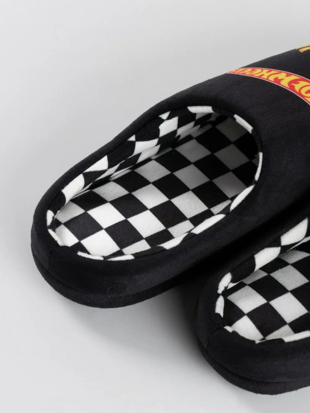 Vanilla Underground Black Hot Wheels Mule Slippers^ Slippers|Slippers