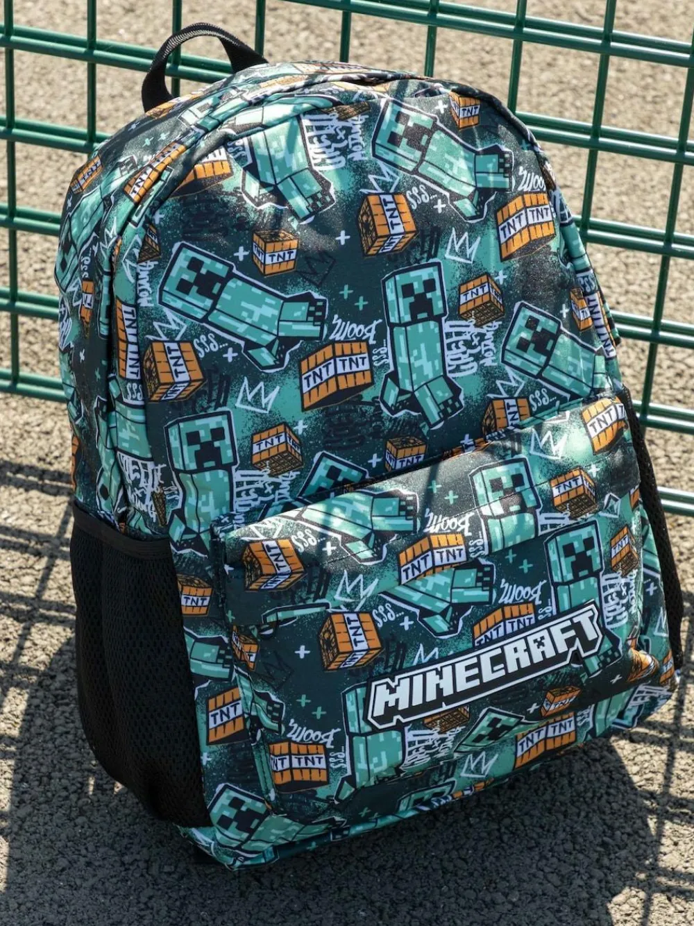 Vanilla Underground Black Minecraft Unisex Kids Multicoloured Backpack