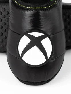 Vanilla Underground Black XBox Winter Slippers^BOY Nightwear