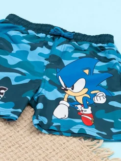 Vanilla Underground Blue Boys Sonic The Hedgehog Licencing Swim Shorts^BOY Swimwear