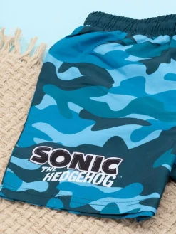 Vanilla Underground Blue Boys Sonic The Hedgehog Licencing Swim Shorts^BOY Swimwear