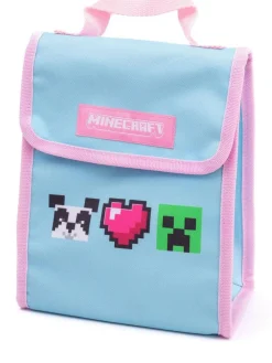 Hot Vanilla Underground Blue Minecraft Girls Creeper 4 Piece Backpack Set