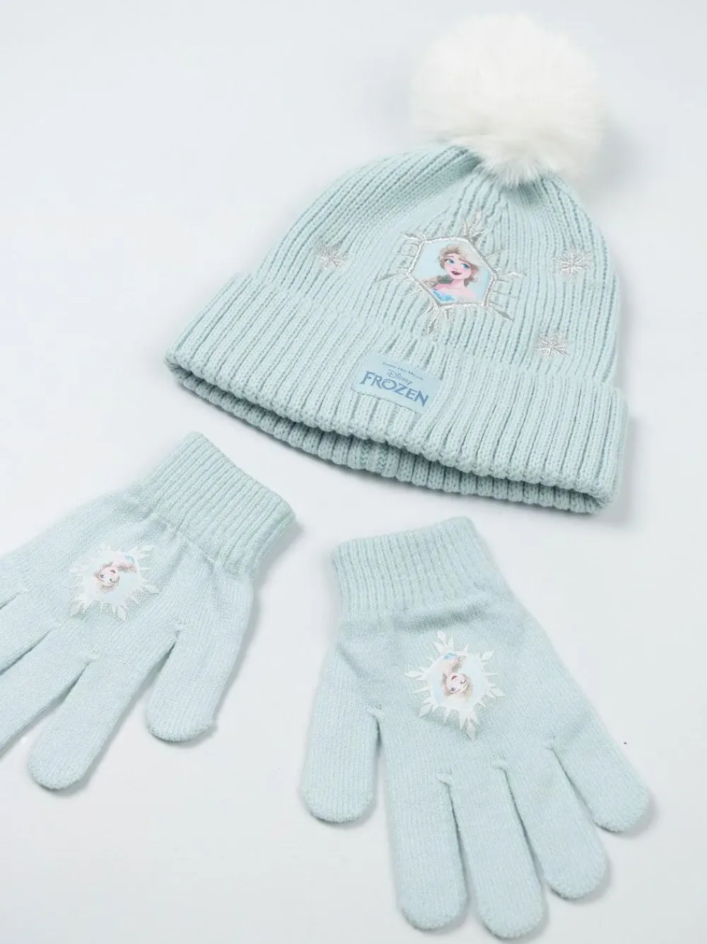 Vanilla Underground Blue Disney Frozen Beanie and Gloves Set^ Hats, Gloves & Scarves