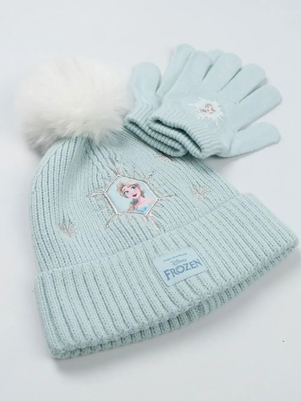 Vanilla Underground Blue Disney Frozen Beanie and Gloves Set^ Hats, Gloves & Scarves