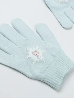 Vanilla Underground Blue Disney Frozen Beanie and Gloves Set^ Hats, Gloves & Scarves