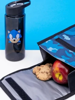 Vanilla Underground Blue Sonic Sonic the Hedgehog Boys Sonic Placement Print And Camo Print 4 Piece Back To School Set^BOY Bags