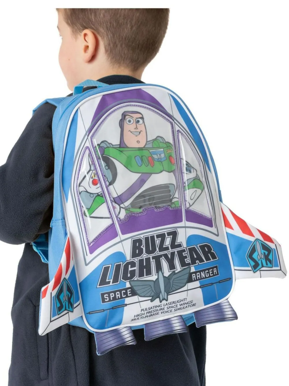 Online Vanilla Underground Blue Toy Story Buzz Lightyear 3D Backpack