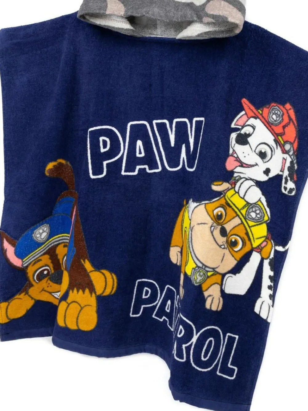 Vanilla Underground Blue Paw Patrol Character Towel 100% Cotton Poncho^BOY Swimwear|Swimwear
