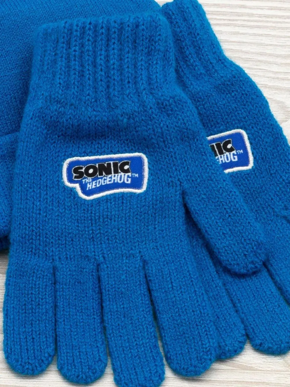 Vanilla Underground Blue Sonic Boys Hat Set^ Hats & Scratch Mitts|Hats, Gloves & Scarves