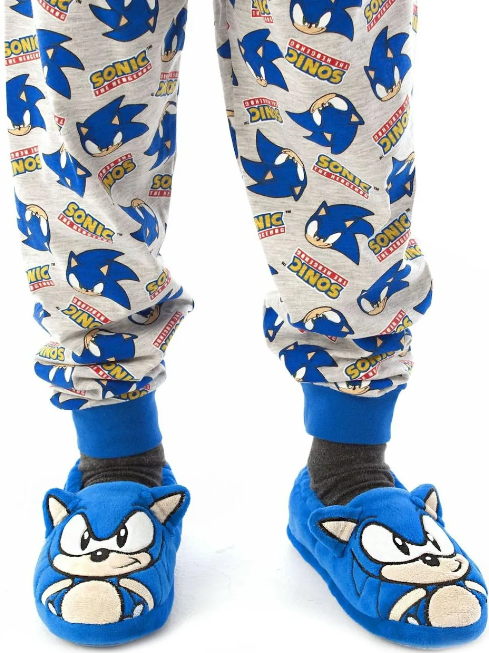 Vanilla Underground Blue Sonic Winter Slippers