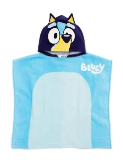 Vanilla Underground Blue Kids Bluey 100% Cotton Towel Poncho^ Swimwear|Swimwear