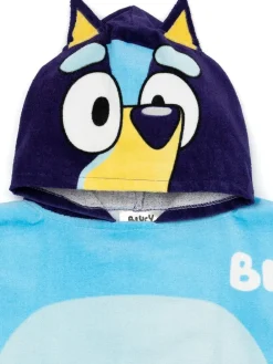 Vanilla Underground Blue Kids Bluey 100% Cotton Towel Poncho^ Swimwear|Swimwear