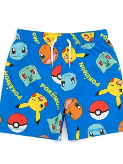 Vanilla Underground Blue Pokemon Boys Swim Shorts 2 Pack^BOY Swimwear