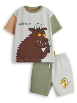 Outlet Vanilla Underground Boys Gruffalo Sweat 100% Cotton T-Shirt and Shorts Set