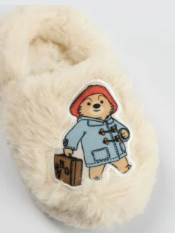 Vanilla Underground Brown Paddington Bear Character Slippers