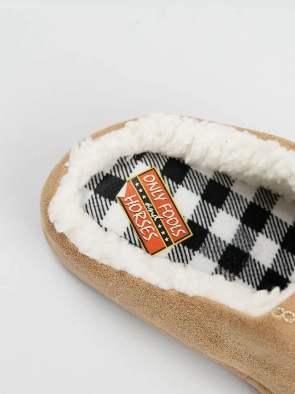 Vanilla Underground Brown Only Fools And Horses Del Boy Slippers^ Slippers|Slippers