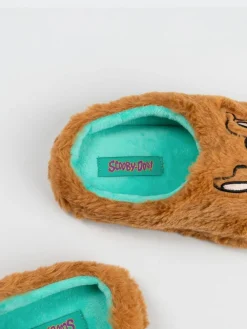 Sale Vanilla Underground Brown Scooby Doo Character Face Slippers