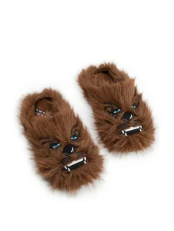 Clearance Vanilla Underground Brown Star Wars Chewbacca Slippers