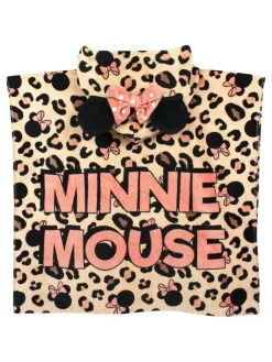 Vanilla Underground Cream Minnie Mouse Character Swimsuit & Poncho Set