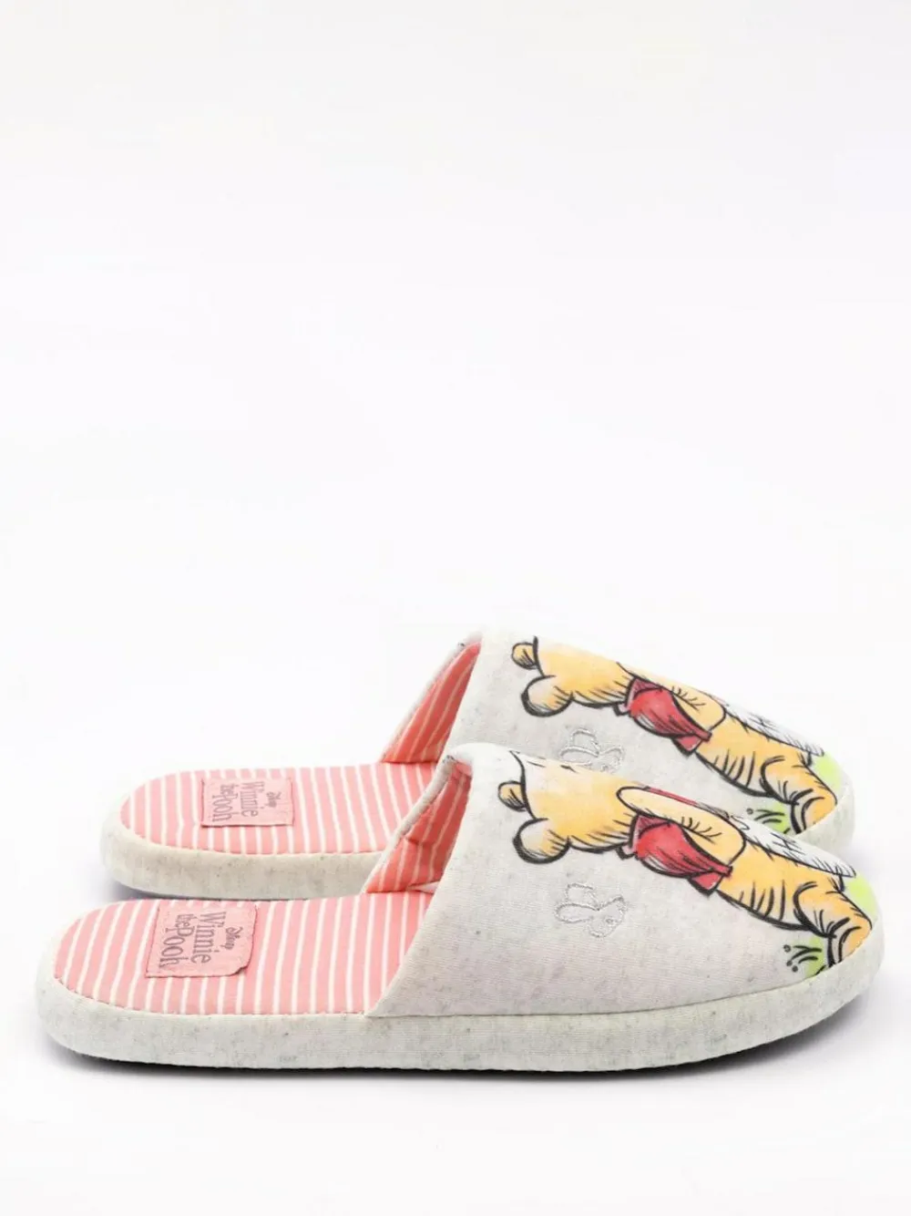 Vanilla Underground Ecru Winnie the Pooh Womens Winter Mule Slippers^Women Slippers