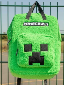 Vanilla Underground Green Furry Backpack^BOY Bags|Bags