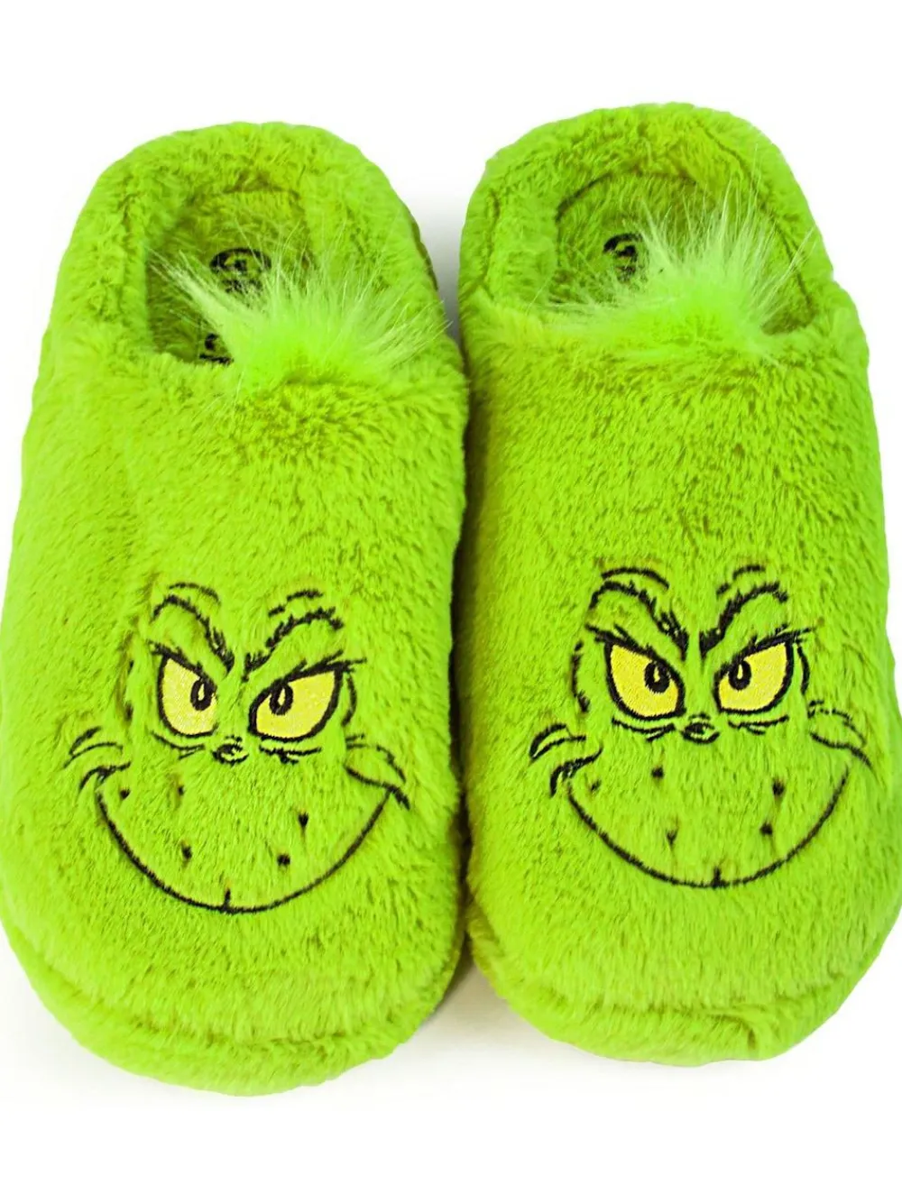 Sale Vanilla Underground Green Winter Grinch Christmas Slippers
