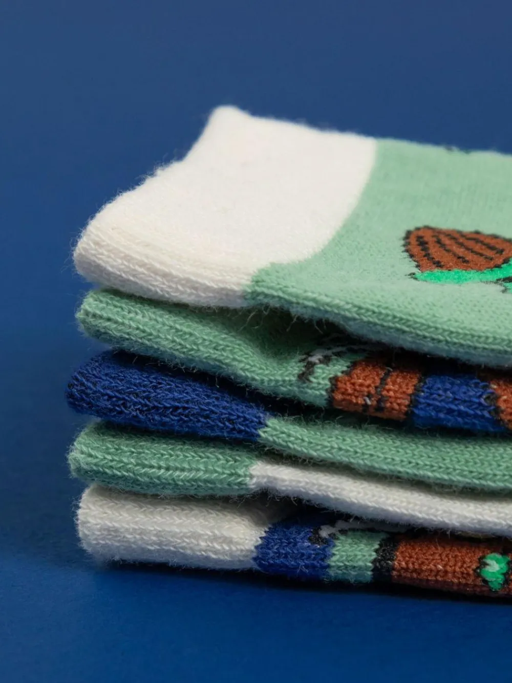 Vanilla Underground Green Kids Gruffalo Socks 5 Pack^ Tights|Socks & Tights