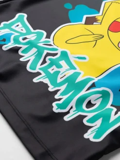 Vanilla Underground Green Boys Pokemon Pikachu Rash Vest^BOY Swimwear