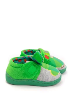 Sale Vanilla Underground Green The Hungry Caterpillar Velcro Loafer Slippers