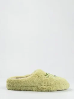 Vanilla Underground Green Shrek Character Face Slippers^ Slippers|Slippers
