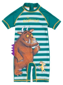 Hot Vanilla Underground Green Gruffalo Boys Licensing Short Sleeve Sunsafe Suit