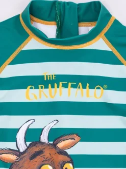Hot Vanilla Underground Green Gruffalo Boys Licensing Short Sleeve Sunsafe Suit
