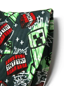 Vanilla Underground Green Kids Minecraft Multicoloured Bucket Hat^BOY Hats