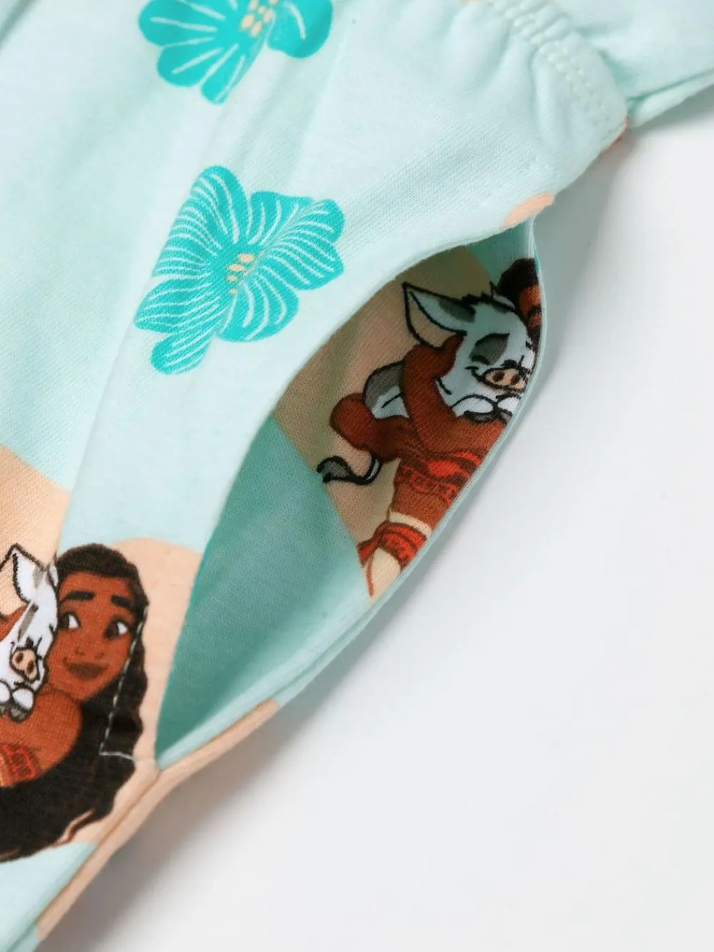 Hot Vanilla Underground Green Girls Disney Moana Sleeveless Playsuit