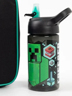 Vanilla Underground Green Minecraft Xbox Licensed Lunch Box Set^ Branded Kitchenware