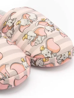 Vanilla Underground Grey Dumbo Womens Winter Mule Slippers