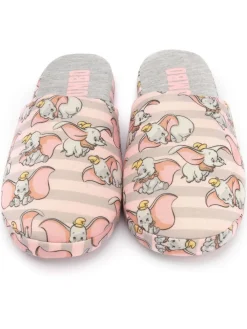 Vanilla Underground Grey Dumbo Womens Winter Mule Slippers