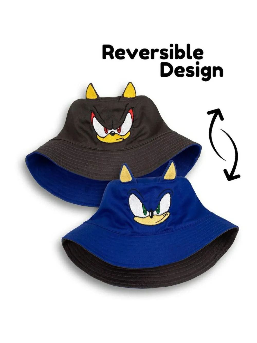 Outlet Vanilla Underground Multi Boys Sonic the Hedgehog Reversible Bucket Hat