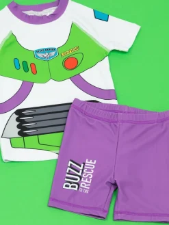 Sale Vanilla Underground Multicoloured Disney Buzz Lightyear Novelty Dress-Up Style 2 Piece Swim Suit