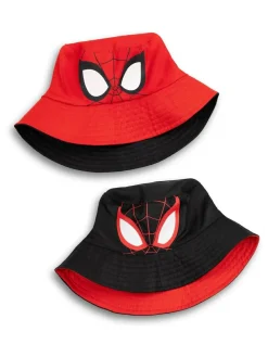 Vanilla Underground Multi Reversible Marvel Boys Bucket Hat^BOY Hats