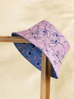 Sale Vanilla Underground Multi Girls Disney Lilo & Stitch Reversible Bucket Hat