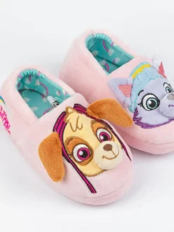 Outlet Vanilla Underground Girls Paw Patrol Slippers Pink